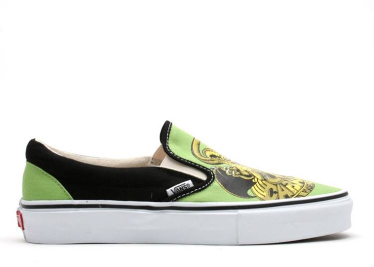 Vans Classic Slip-On Lx (Cab1Lizard)Lime/Green/Black